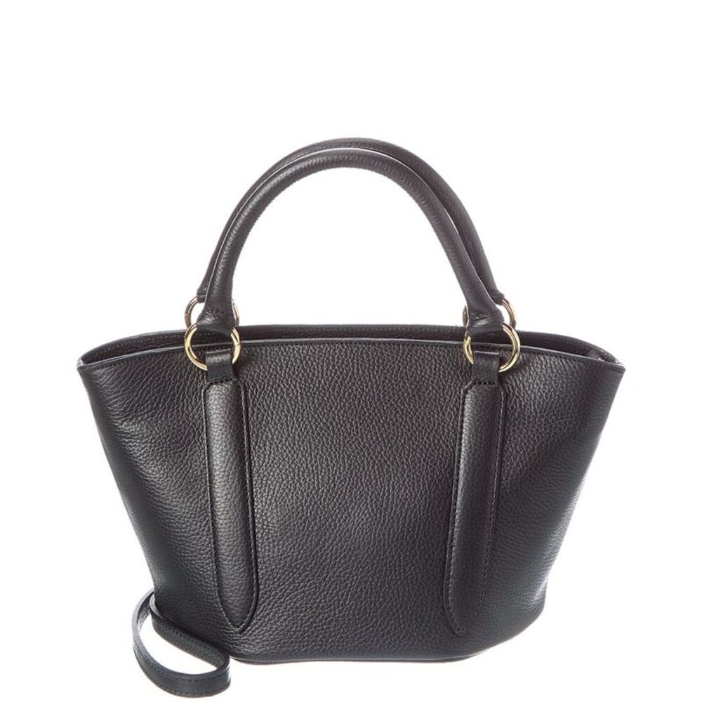 Italian Leather Top Handle Tote
